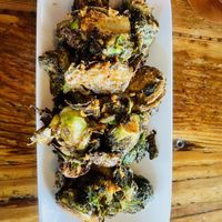 Brussel sprouts  at Seabirds Kitchen in Long Beach