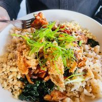Kimchi bowl  at Seabirds Kitchen in Long Beach