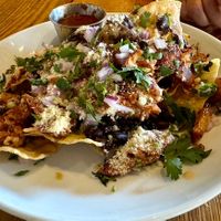 JACKFRUIT NACHOS  at Seabirds Kitchen in Long Beach
