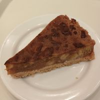 Banana pie at Celeiro - Vasco da Gama in Lisbon