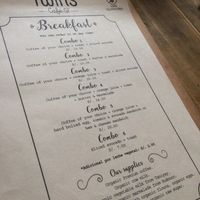 menu  at Twins Cafe GF in Lima