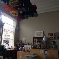 the café at Twins Cafe GF in Lima