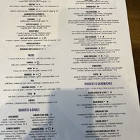 Menu 2023  at Ed's Cantina & Grill in Estes Park