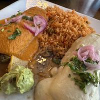 Enchilada plate   at Ed's Cantina & Grill in Estes Park