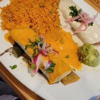 Enchiladas at Ed's Cantina & Grill in Estes Park