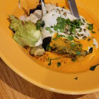 Chile en nogada at Ed's Cantina & Grill in Estes Park