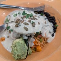 Chile en Nogada at Ed's Cantina & Grill in Estes Park