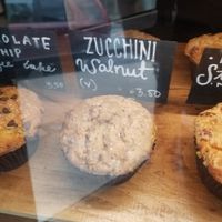 Muffin at Ultra Coffeebar in Asheville