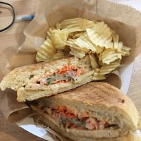 Vegan Banh mi at Ultra Coffeebar in Asheville