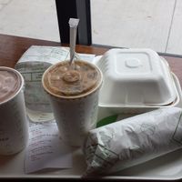 Milkshakes, chili cheese fries, buffalo 66 sandwich, money mustard chicken wrap at Plant Power Fast Food - Encinitas in Encinitas