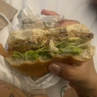 Burger - Messy but Good - Room Service Style  at Plant Power Fast Food - Encinitas in Encinitas