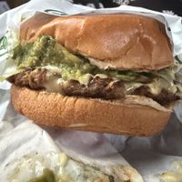 Guac burger!  at Plant Power Fast Food - Encinitas in Encinitas