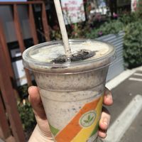 Pb and cookies n cream at Plant Power Fast Food - Encinitas in Encinitas