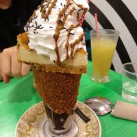 Crazy vegan shake at Malvy's Shakes in Madrid