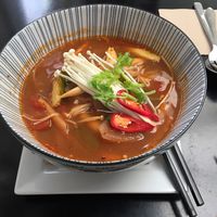 Tom Yum Soup at Gathered Kitchen in Glebe
