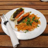 pita pocket at Easy Tiger Hostel - Jungle Bar in Phong Nha