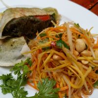 Pita pocket   at Easy Tiger Hostel - Jungle Bar in Phong Nha