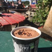 Vegan mint chocolate ice cream. at Regatta in Helsinki