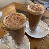 dark chocolate mocha with coconut milk (vegan) at Mocha in Richmond