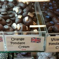 Good choice of vegan friendly chocs - delicious! at Mocha in Richmond