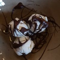 Vegan dame blanche at  De Oude Gasfabriek in Groningen