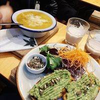 sweet potato toast! at Shake Cafe - Del Corso in Florence