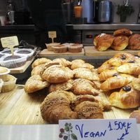 Vegan croissants at Shake Cafe - Del Corso in Florence