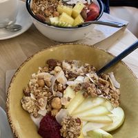 Smoothie bowls  at Shake Cafe - Del Corso in Florence