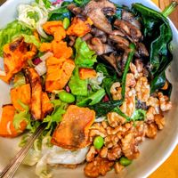 Sweet Potato Salad at Shake Cafe - Del Corso in Florence