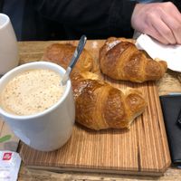 Oat Milk Latte, Apricot Croissants and Pain Au Chocolate   at Shake Cafe - Del Corso in Florence