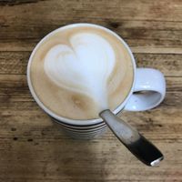 Soy latte large (4€) at Shake Cafe - Del Corso in Florence