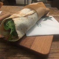 Vegan wrap (with avocado) at Shake Cafe - Del Corso in Florence