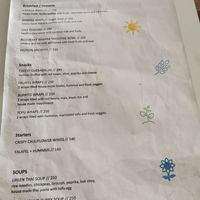 Menu 2 at Eat With Fingers Restaurant Mauritius in Grand Baie