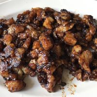 $2.30 Vegan carrot cake ( without egg) at Da Shun Vegetarian  in Northeast Singapore