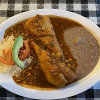 Vegan Veggie Chimichanga  at Kahlo's Restaurant  in Denver
