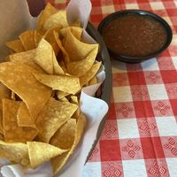 Chips and salsa   at Kahlo's Restaurant  in Denver