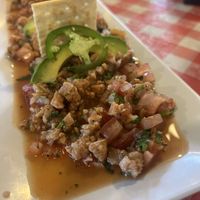 Vegan ceviche   at Kahlo's Restaurant  in Denver