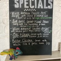 Pulled pork burger was 👌 at Cafe Chameleon in Ystradgynlais