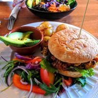 Delicious, delicious food. at Cafe Chameleon in Ystradgynlais