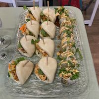 Baos and spring rolls  at Pho Fresh in Rancho Cordova
