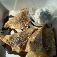 Apple wontons  at Pho Fresh in Rancho Cordova