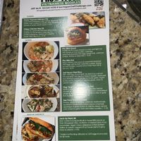Vegan chef challenge menu Oct 2019 at Pho Fresh in Rancho Cordova