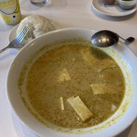 Yellow curry. So delicious    at Rice Fine Thai Cuisine in Bozeman