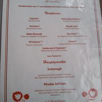 Mezze for 2, which includes 9 mezze dishes and 2 mains at Damas in Mainz