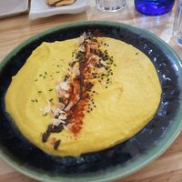 Hummus at Fusiona Gastrobar in Merida