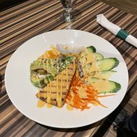 Grilled tofu bowl - heck yeah!  at The Maclab Bistro in Banff