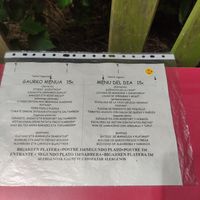 menu at Garraxi Restaurante Vegetariano in San Sebastian