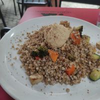 ensalada de sarraceno at Garraxi Restaurante Vegetariano in San Sebastian