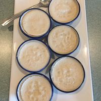 Coconut milk custard at My Thai OC in Ocean City