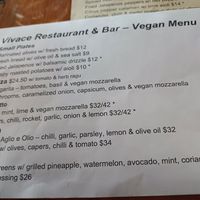 So many options at Vivace in Auckland
